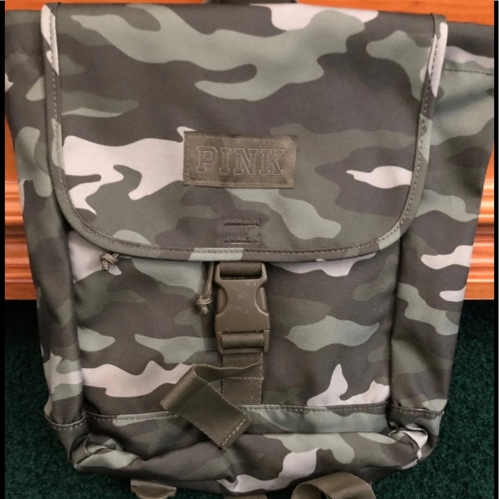 VS Pink Mini camouflage backpack SOLD OUT!
